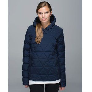 Lululemon Fluffed Up Goose Down Pullover - Inkwell Navy - Size 4